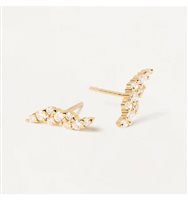 Pendientes PDPaola Mujer THE NEW ESSENTIALS in Plata Zirconia AR01-808-U - AR01-808-U
